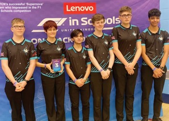 College team motors to F1 competition success