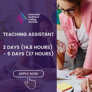 Teaching Assistant 2 day (14.8 hours) 5 day (37 hours) positions available (1)