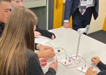 First-class department wows visiting students