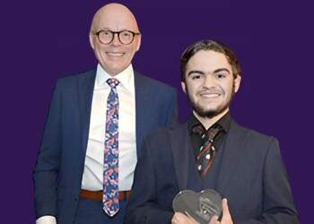 Year 12 Adam honoured with a Broadland Community at Heart Aw...