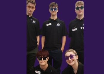 Team start their engines for mini-Formula 1 competition